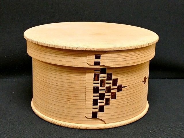 柴田慶信商店 慶信作 おひつ 御櫃 3合用 秋田杉の曲げわっぱ 天然杉