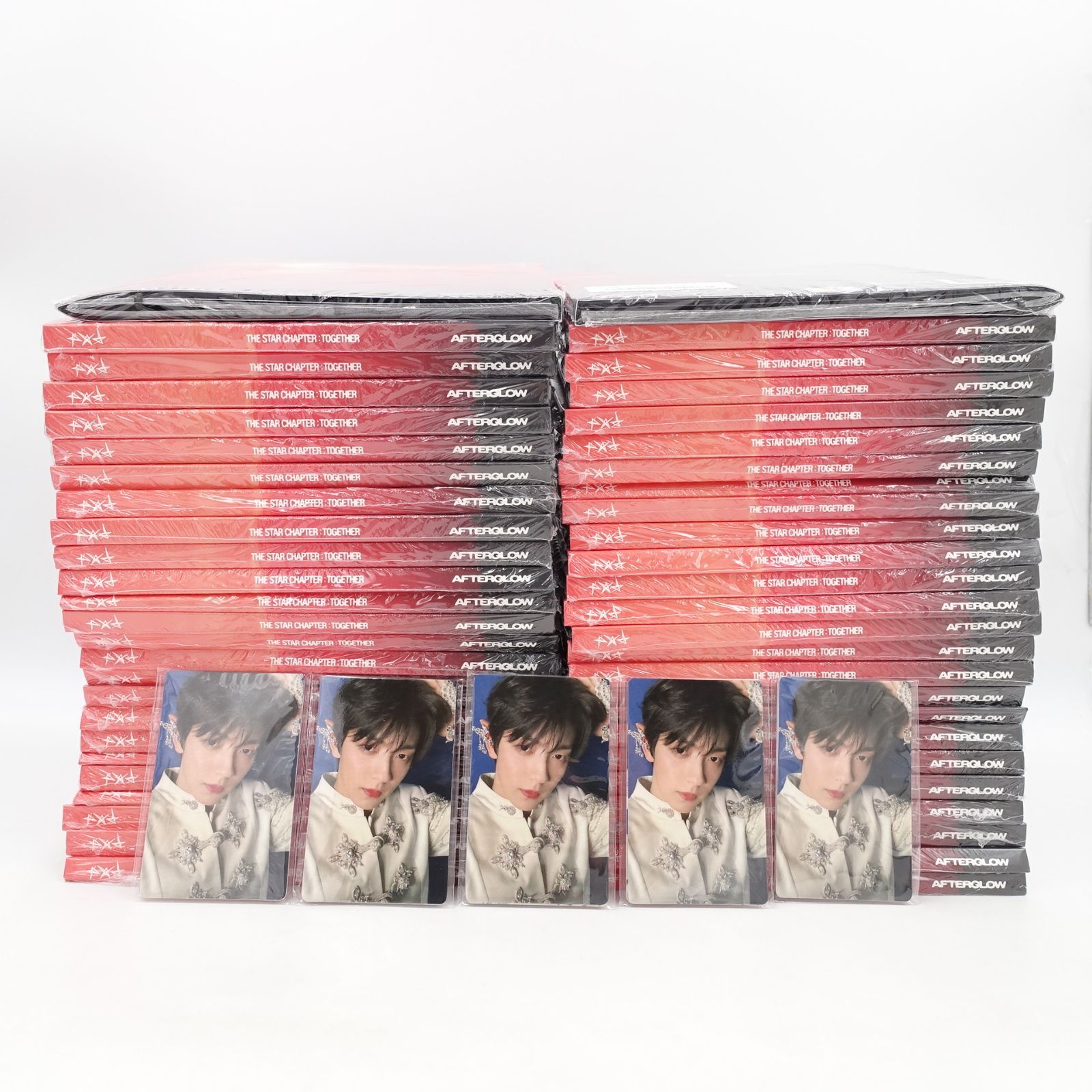 TXT TOGETHER afterglow 50枚 5形態 新品未開封 TXT TOGETHER