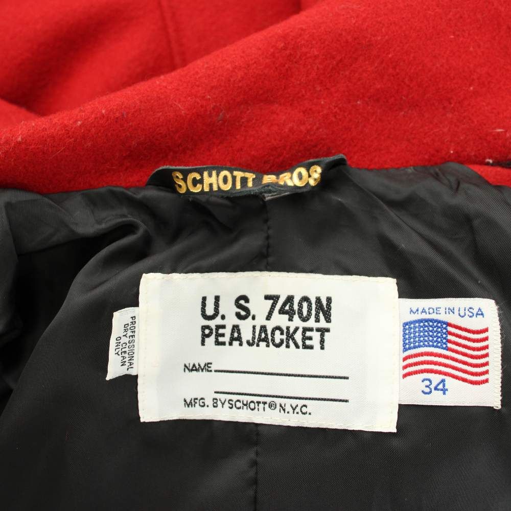 ショット SCHOTT ピーコート Pジャケット U.S. 740N PEA JACKET ウール