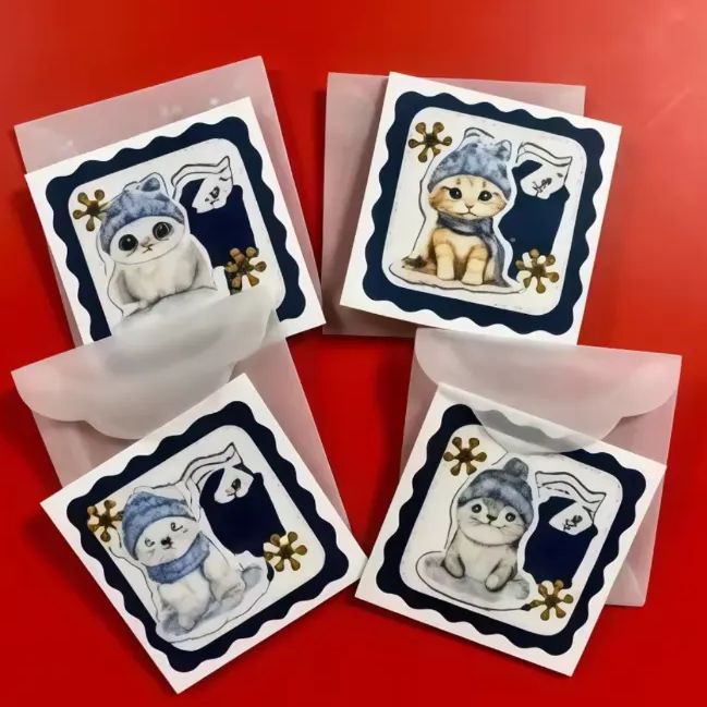 カッティングダイ メッセージカード 4229 - メルカリ