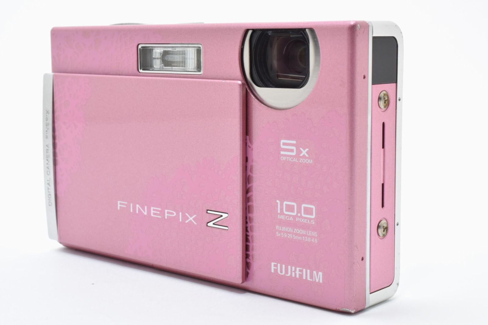 良品] FUJIFILM 富士フイルム FINEPIX Z250 fd ピンク コンパクト