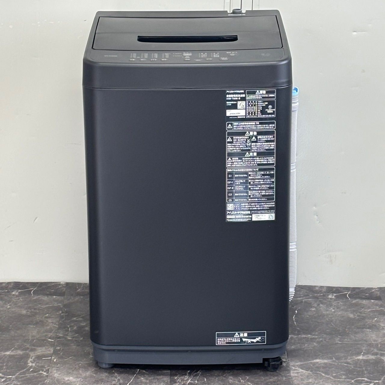 設置対応◎美品 2025年製 6kg IRIS OHYAMA 全自動電気洗濯機 IAW-T606