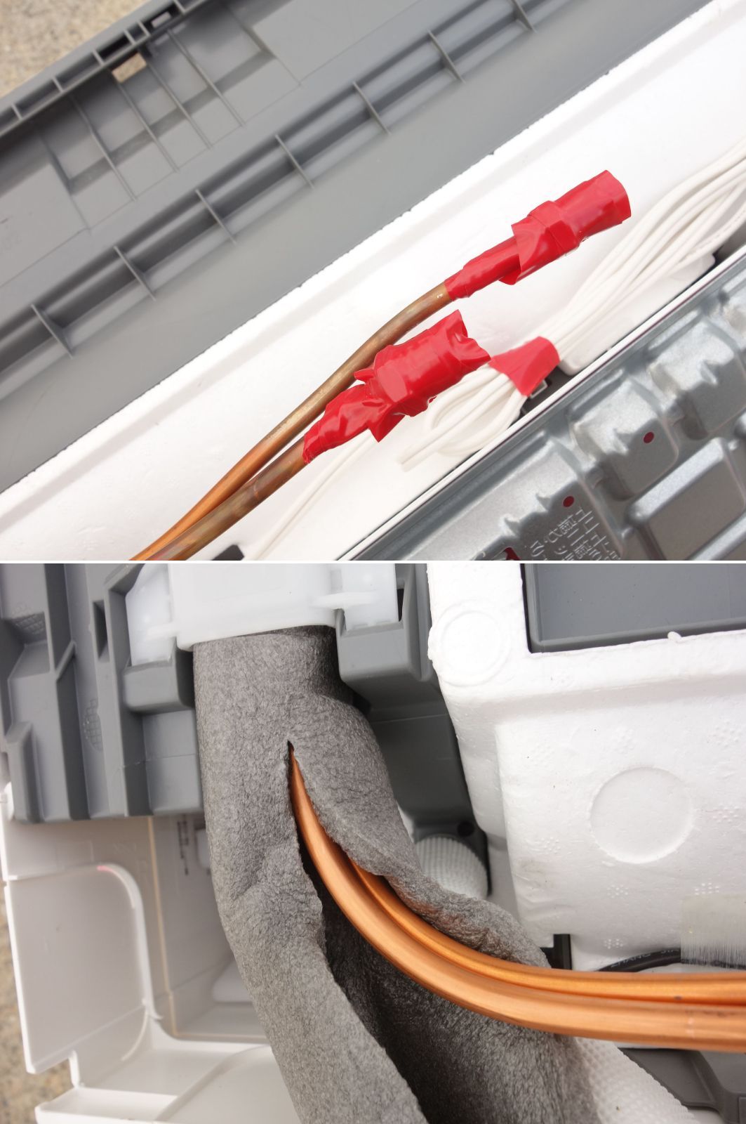 エアコン室内機室外機リモコン付 中古K▽日立 ルームエアコン 2022年 2.2kw ～8畳 白くまくん 凍結 ◇