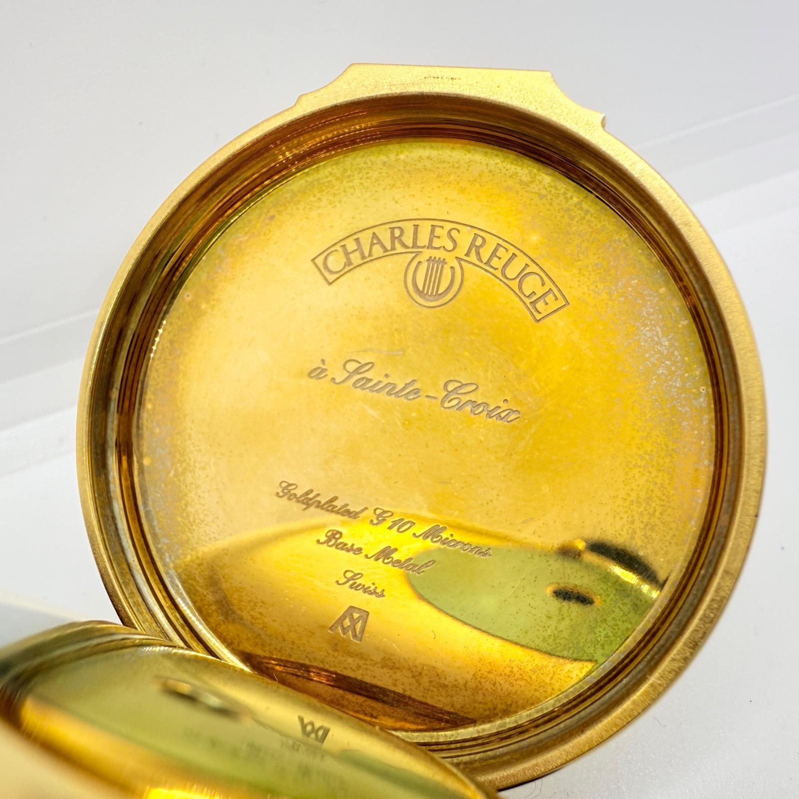 Reuge リュージュ マルチカラー 手巻き メンズ からくりオルゴール 215