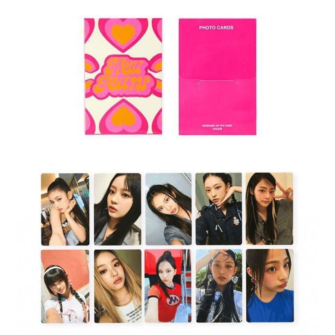 NewJeans LINEFRIENDS POP UP PHOTOCARD SET ver.1 未開封 トレカ