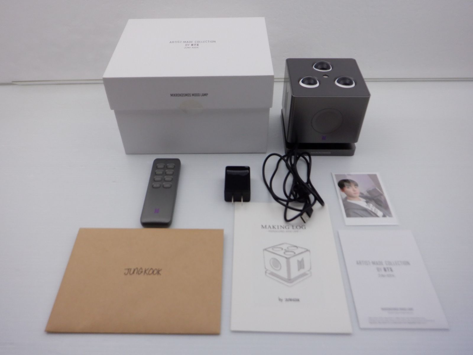 ジョングク ムードランプ Bluetoothスピーカー BTS JUNGKOOK ARTIST