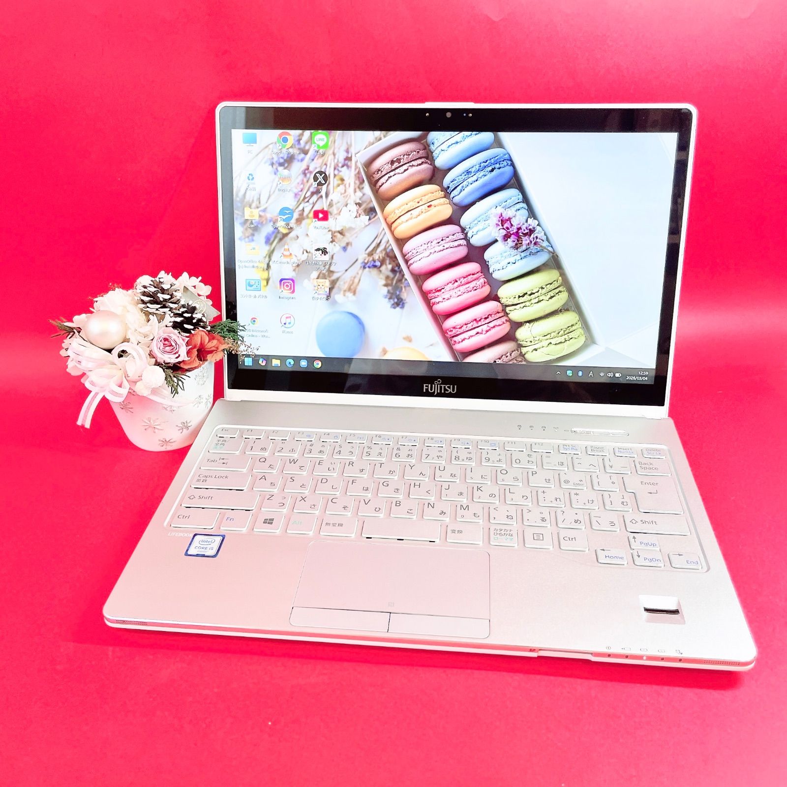 訳あり】富士通 Corei5 SSD128GB 小型軽量PC - メルカリ