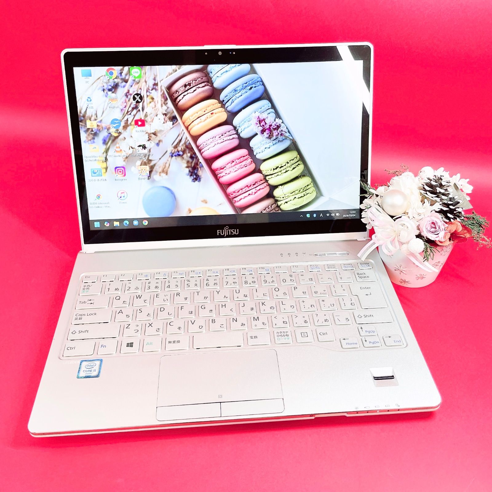 訳あり】富士通 Corei5 SSD128GB 小型軽量PC - メルカリ