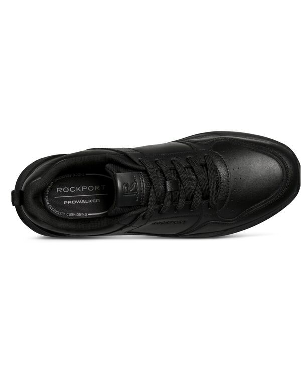 ROCKPORT ロックポート メンズ シューズ スニーカー Rockport Mens ProWalker Norris Casual Sneakers Black ブラック - ROCKPORT ロックポート CH3787 レザー スニーカー 27