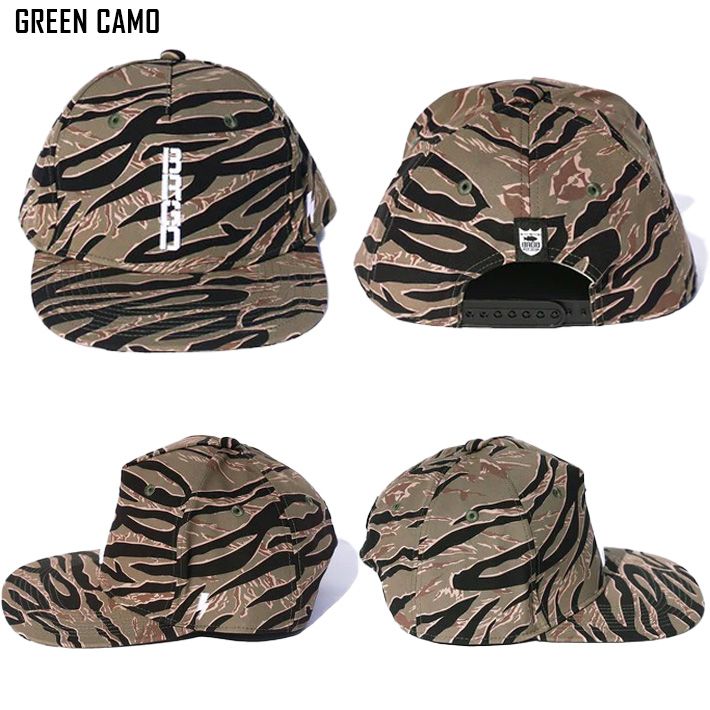 キャップ BASS BRIGADE バスブリゲード BRGD TIGER STRIPE CAMO
