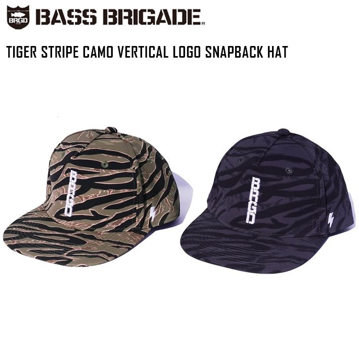 キャップ BASS BRIGADE バスブリゲード BRGD TIGER STRIPE CAMO