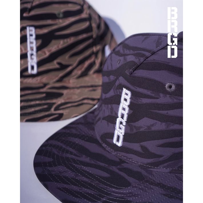 キャップ BASS BRIGADE バスブリゲード BRGD TIGER STRIPE CAMO