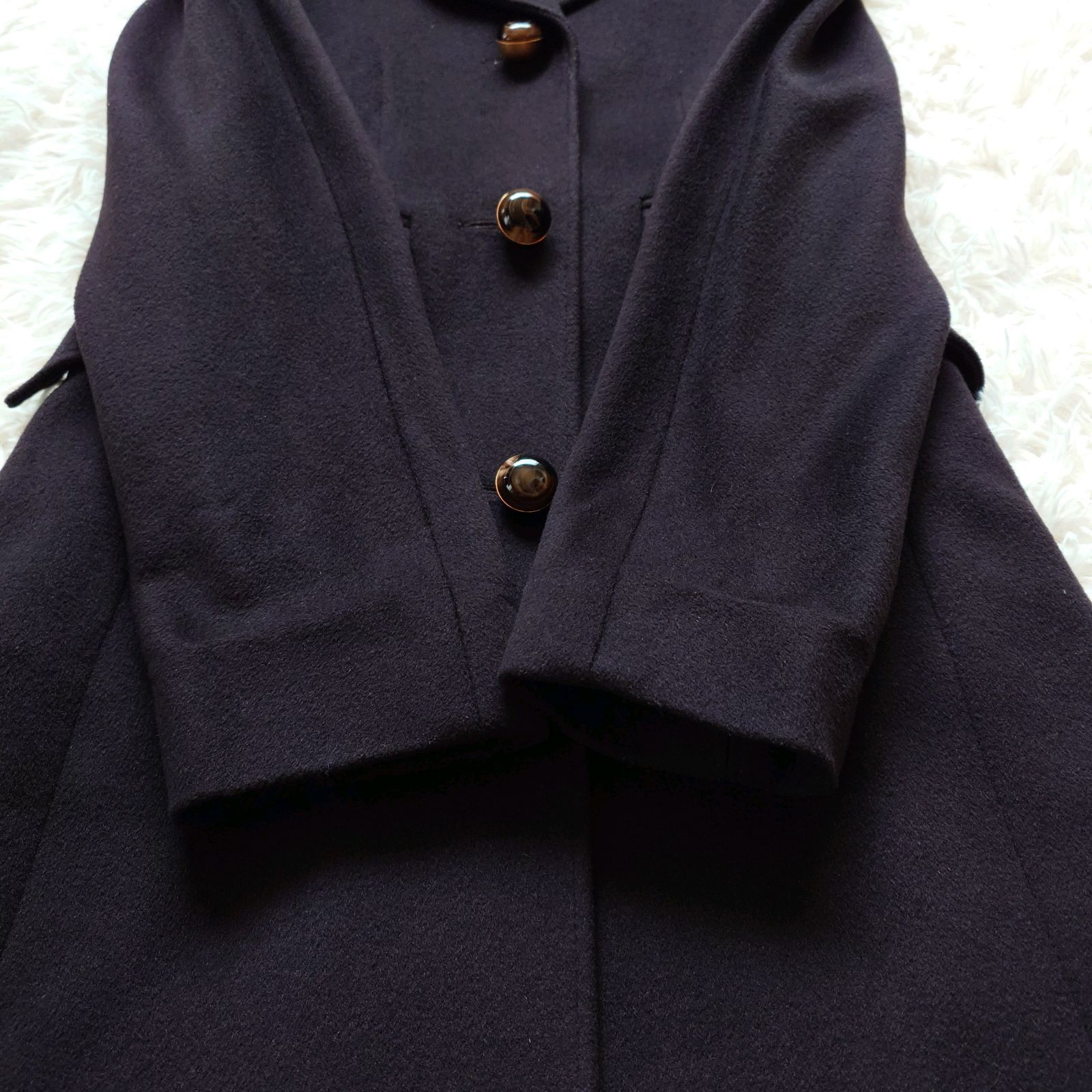 未使用級✨50】セリーヌ ダブルチェスター エディ 20AW ウールカシミヤ 