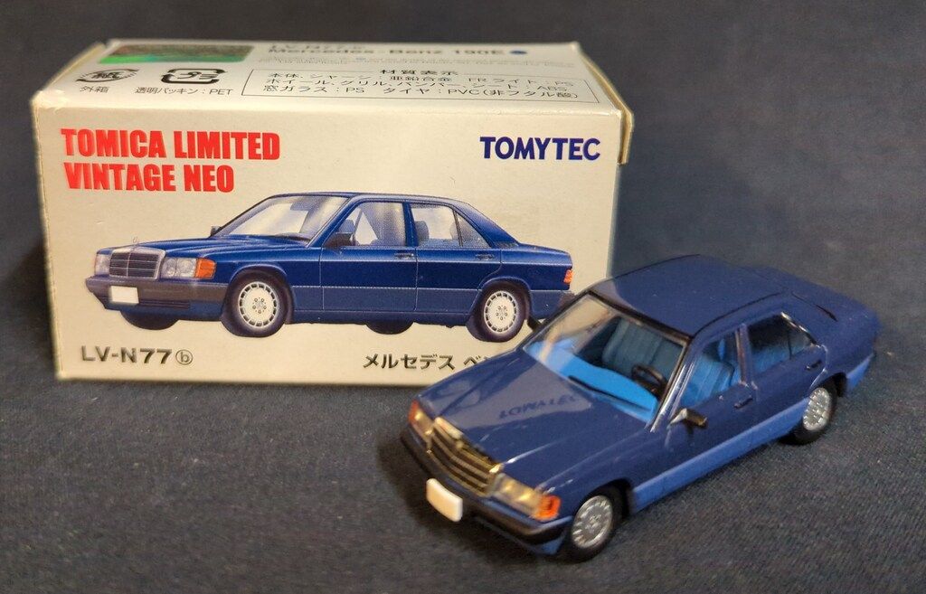 トミーテック TOMICA LIMITED VINTAGE NEO メルセデスベンツ190E(91年