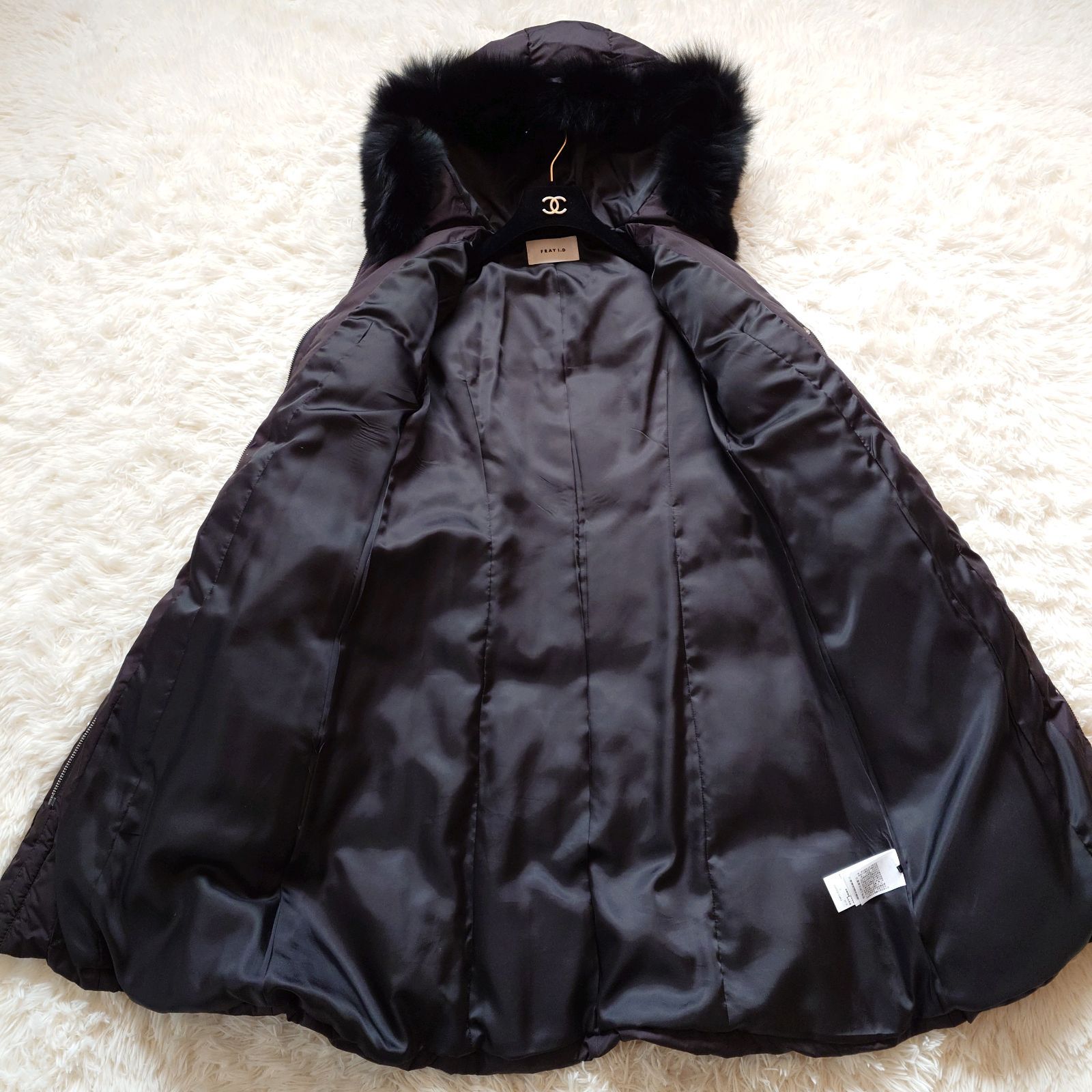 フレイアイディー FRAY I.D ロング丈 ベルテッド ダウンコート ダウン