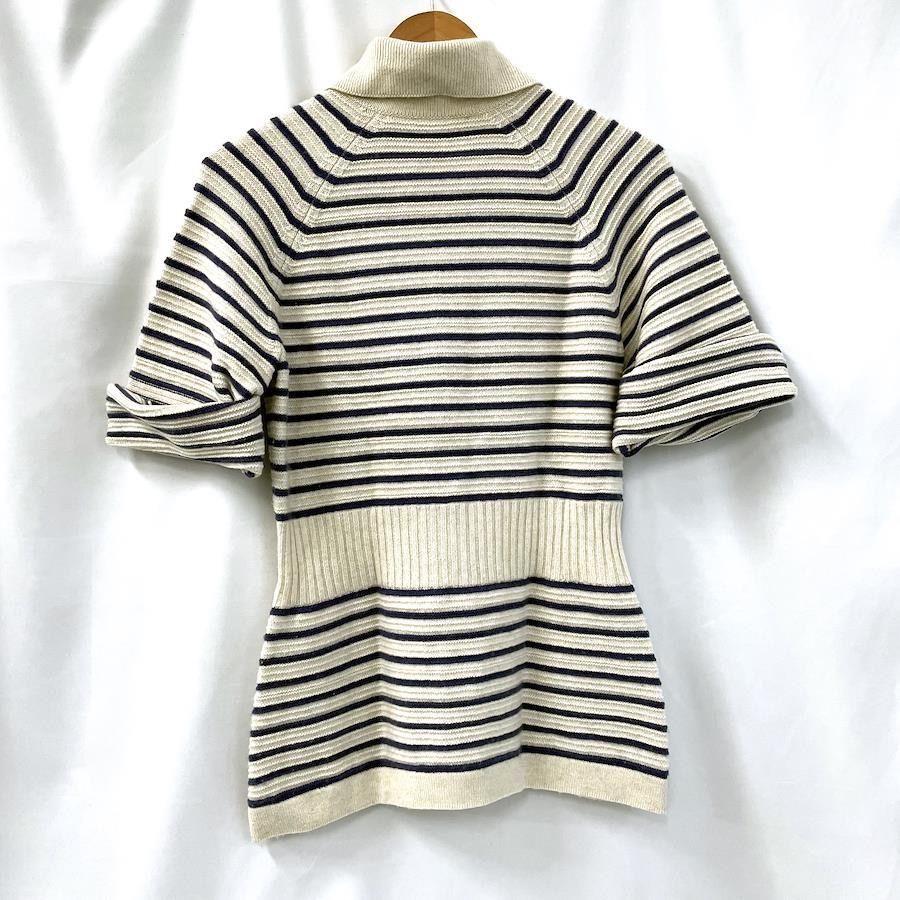 ABランク】CHANEL シャネル 半袖ニット ニットワンピース サイズ42