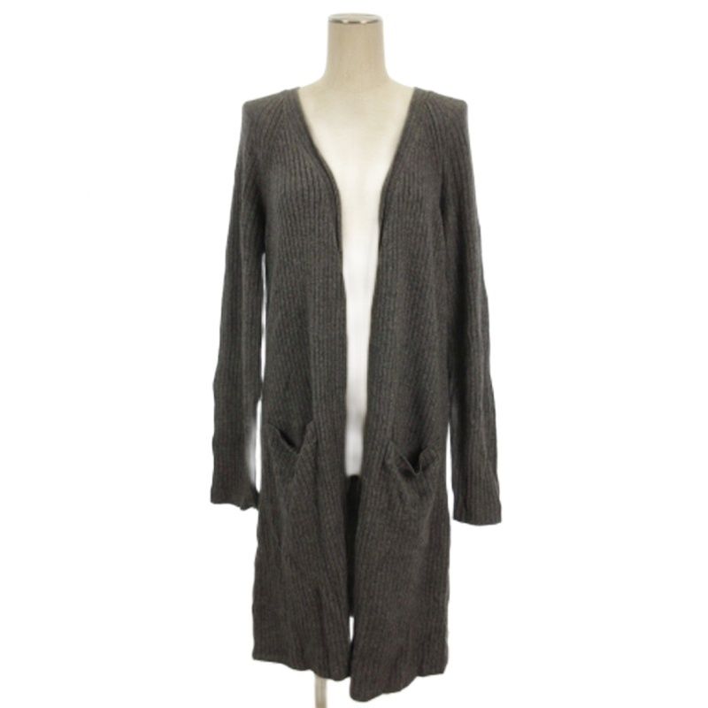 セオリーリュクス theory luxe リブニット カーディガン ロング