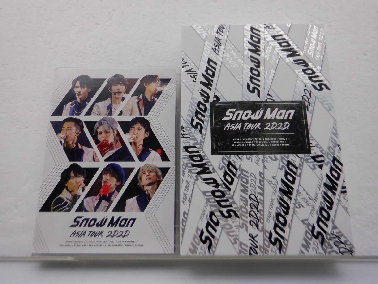 Snow Man DVD Blu-ray 2点セット ASIA TOUR 2D.2D. 初回盤Blu-ray/通常