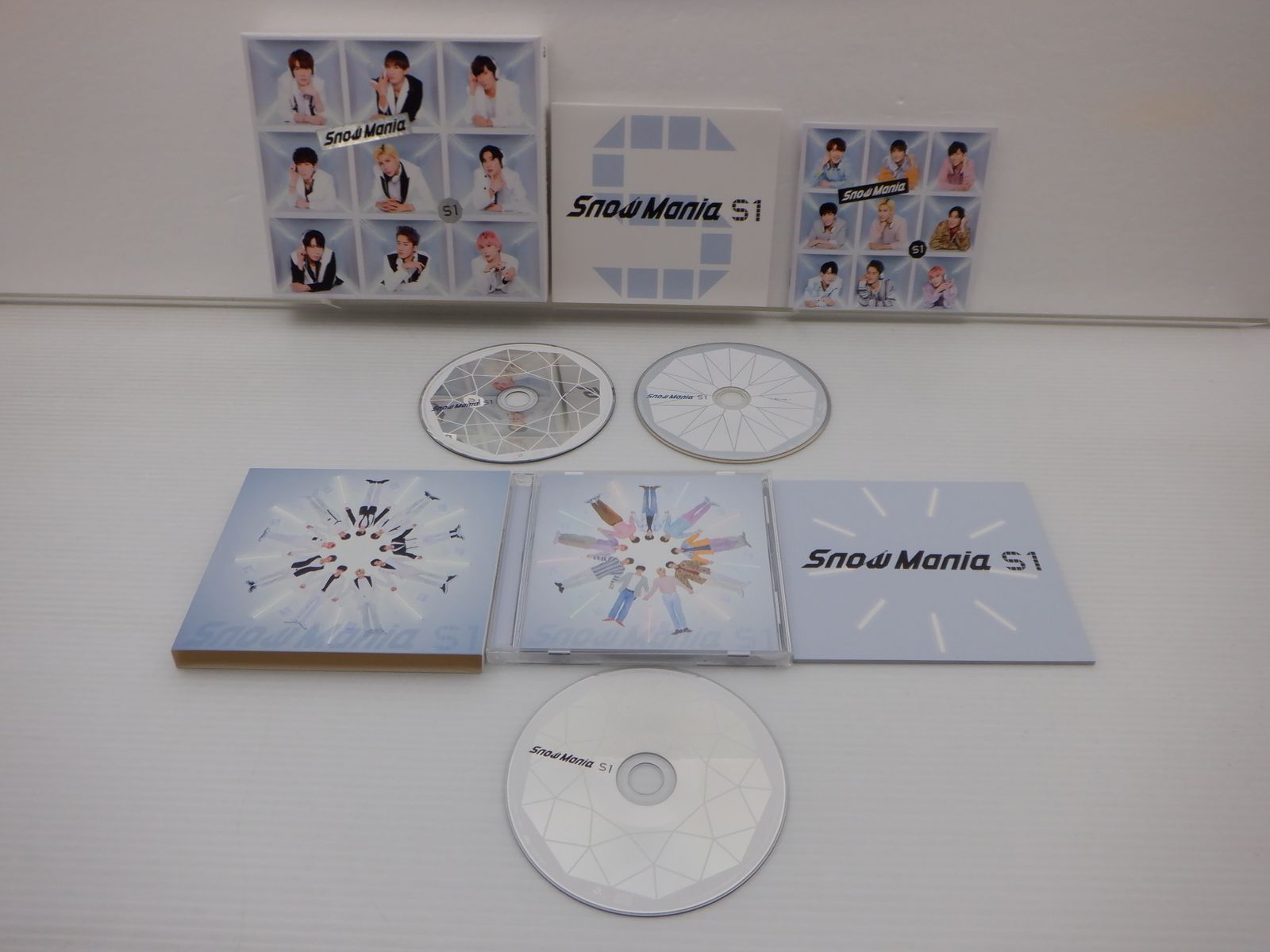 Snow Man CD 3点セット Snow Mania S1 初回盤A(2CD+BD)/初回盤B(CD+BD