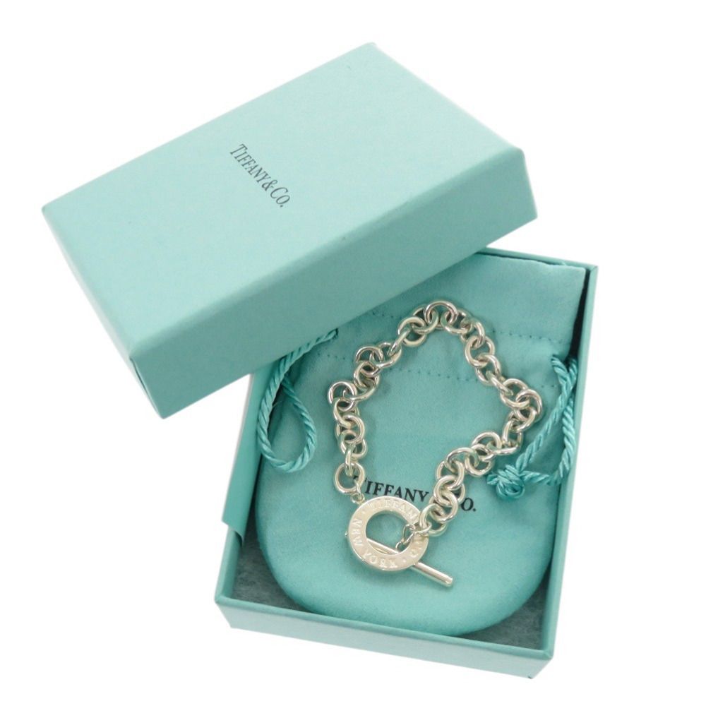 美品 ティファニー トグル シルバー925 ブレスレット 0386 TIFFANY&Co