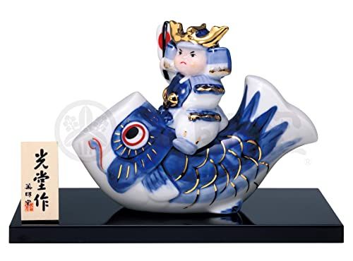 薬師窯] 五月人形 日本製 瀬戸物 染錦 鯉のぼり大将CH 8cdd5d50 - メルカリ