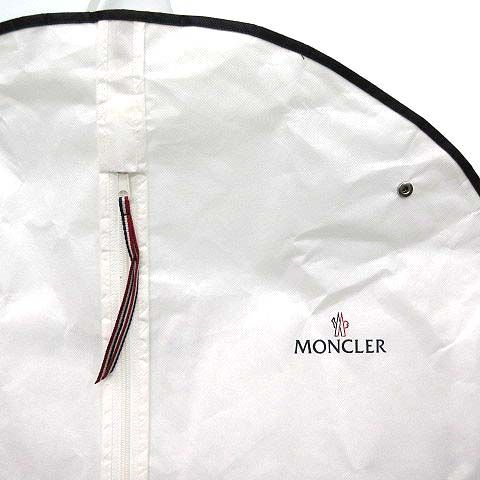 モンクレール MONCLER ガーメントカバー 衣装 衣類収納カバー ホワイト