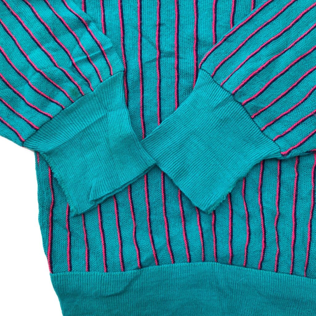 80年代 USA製 IZOD LACOSTE アイゾッド ラコステ アクリルニット