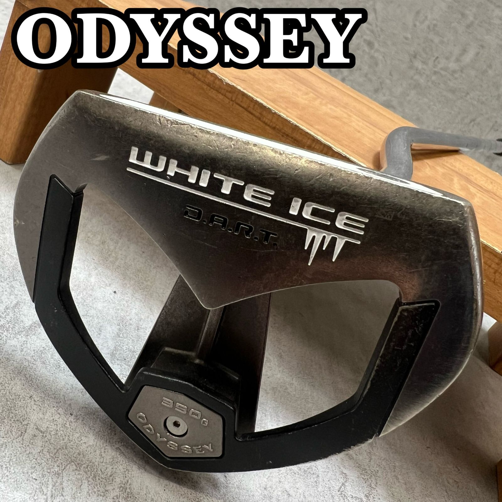 オデッセイ ホワイトアイス DART メンズゴルフ パター 右利き用 34