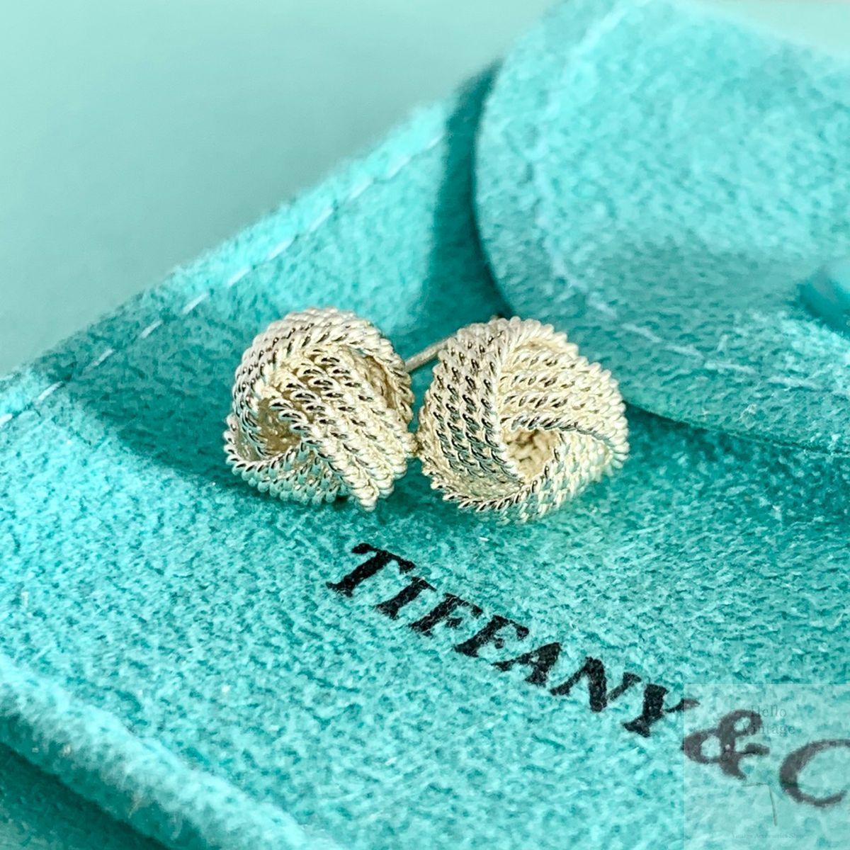 ティファニー 希少 サマセット メッシュ ボール ピアス シルバー ZR2