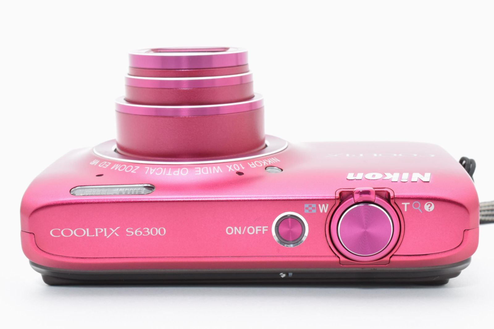 良品] NIKON ニコン COOLPIX S6300 ピンク コンパクト デジタル カメラ