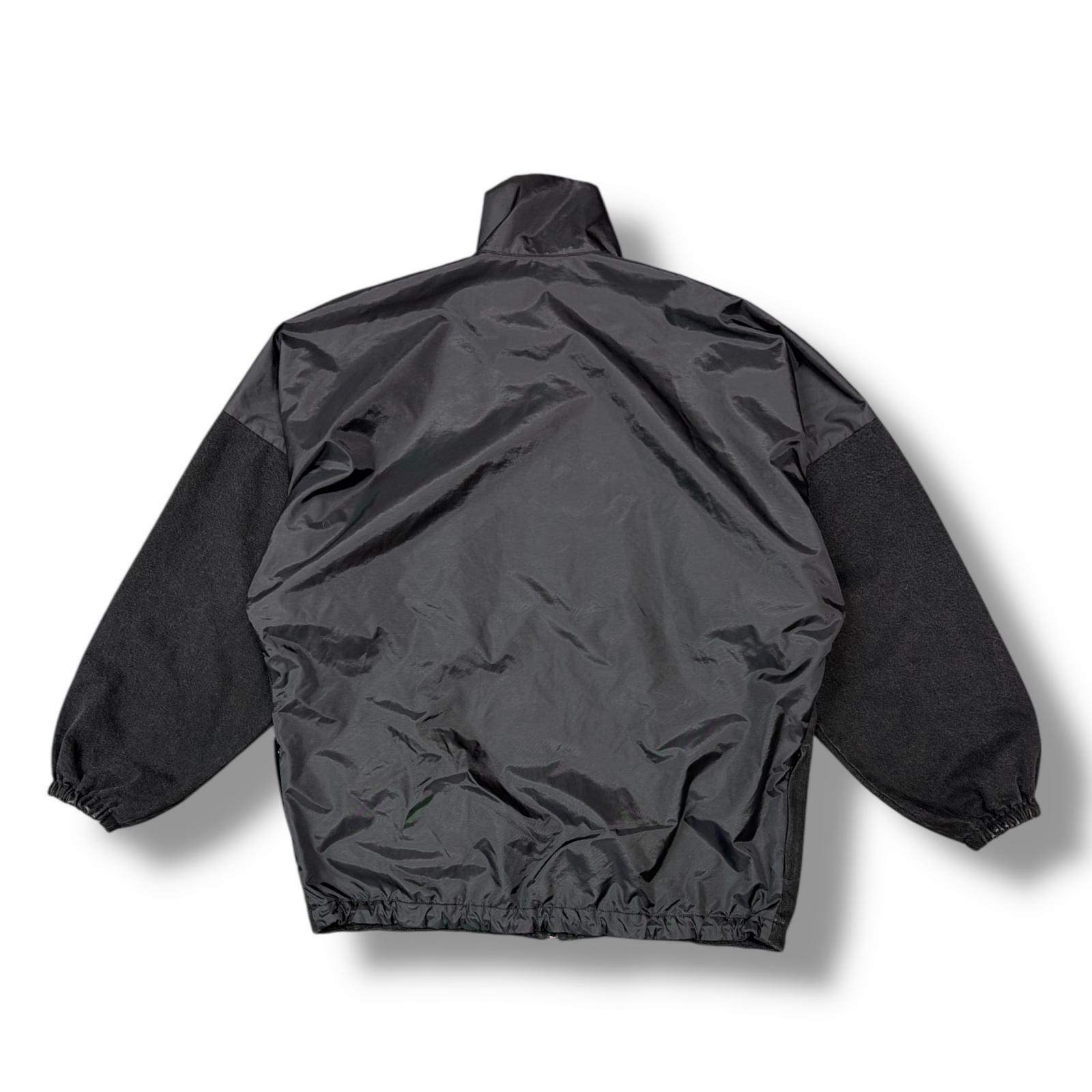 国内正規 BALENCIAGA 18AW デニム切替ナイロトラックジャケット