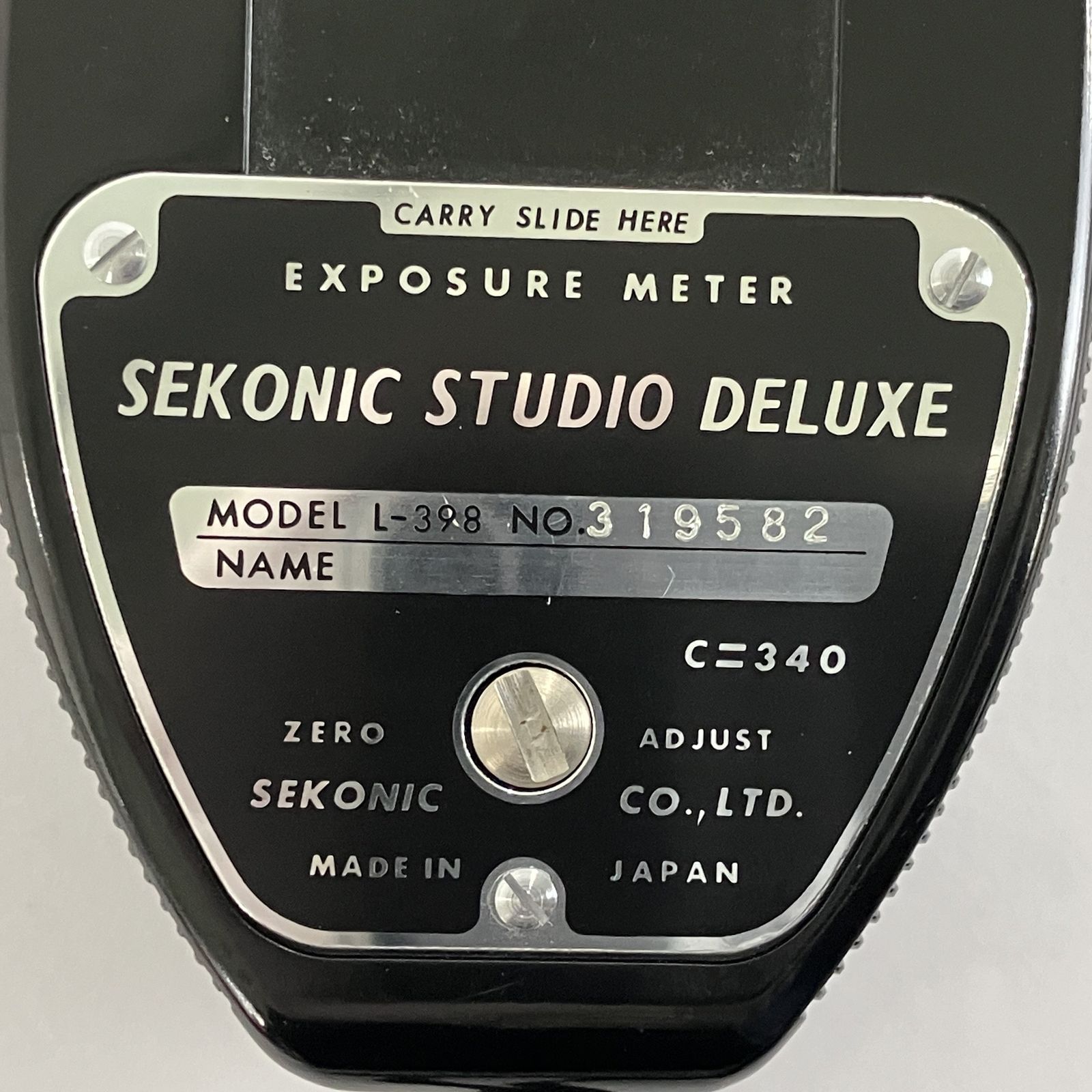 SEKONIC STUDIO DELUXE L-398 ライトメーター 露出計 カメラ周辺機器