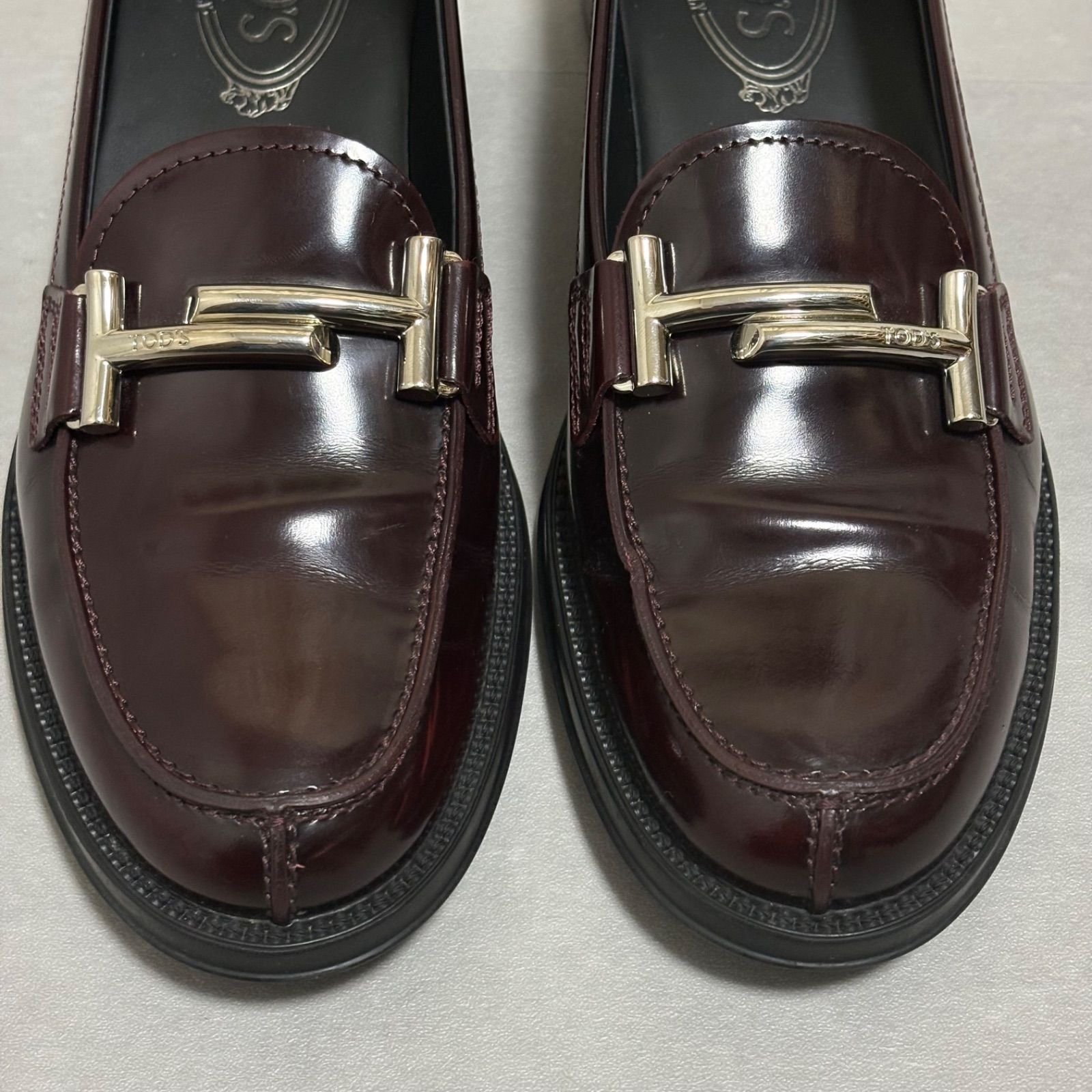 Tod's トッズ ダブルT ローファー ビットローファー レディース