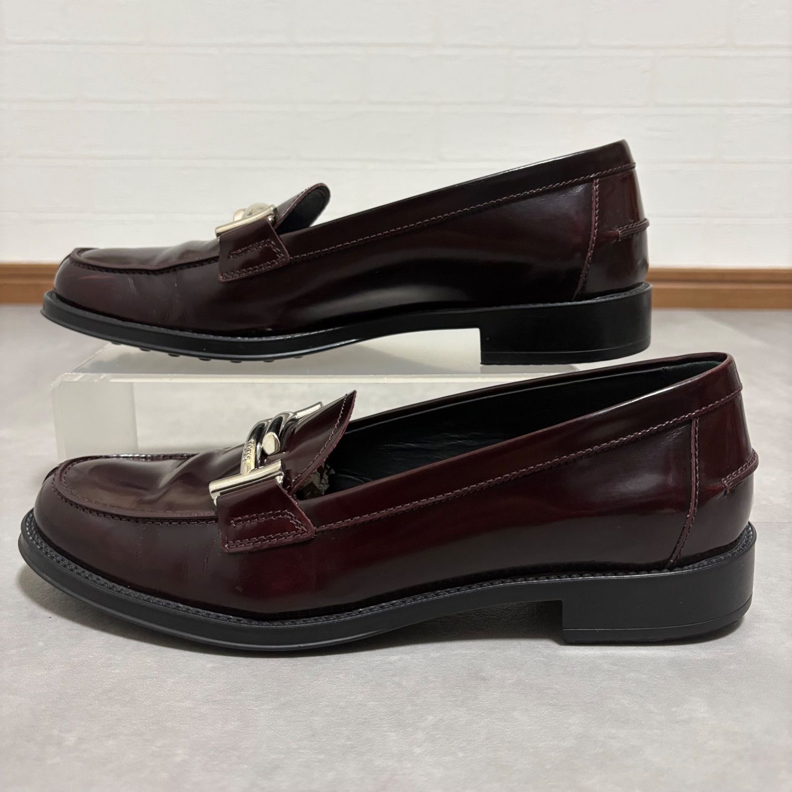 Tod's トッズ ダブルT ローファー ビットローファー レディース