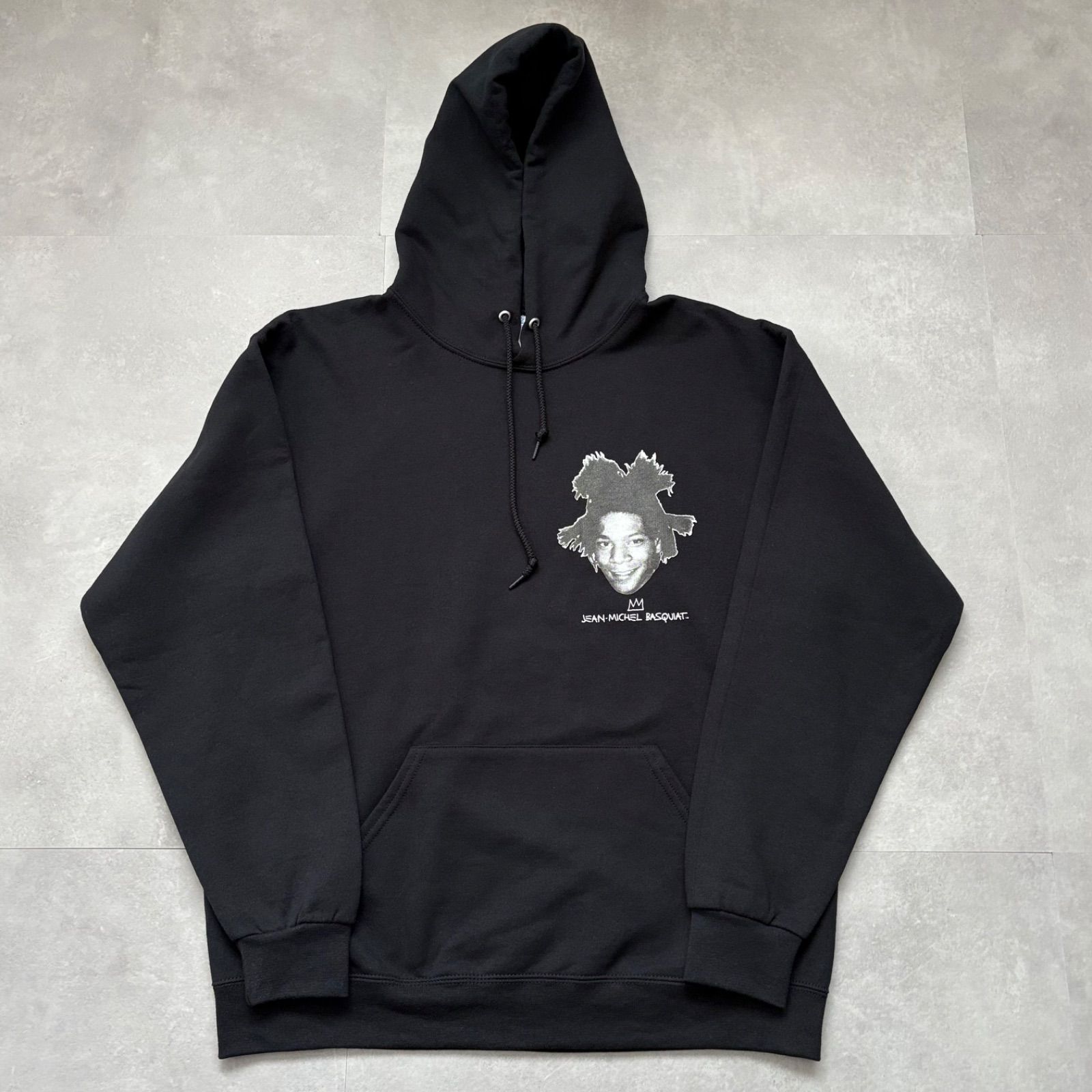 WACKO MARIA ワコマリア バスキア パーカー フーディ 黒 L 極美品 タグ 