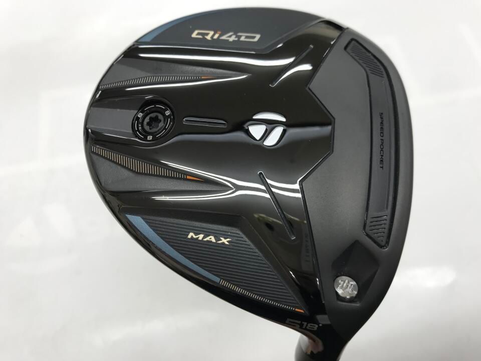 テーラーメイド Qi4D MAX 18度 REAX 65 (Qi4D） Sフレックス