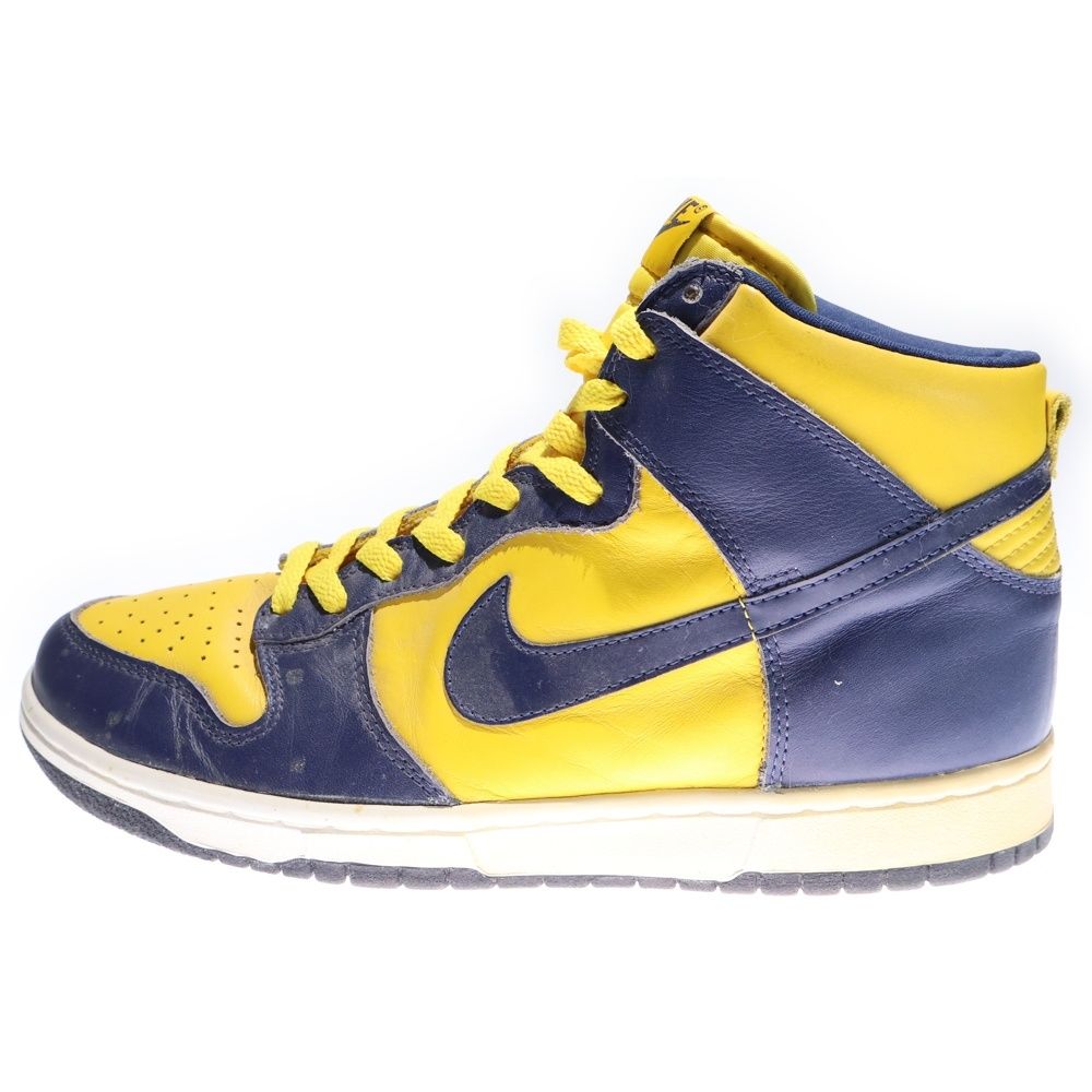 NIKE (ナイキ) 【観賞用 1998年製】 DUNK HIGH MICHIGAN 630335-471