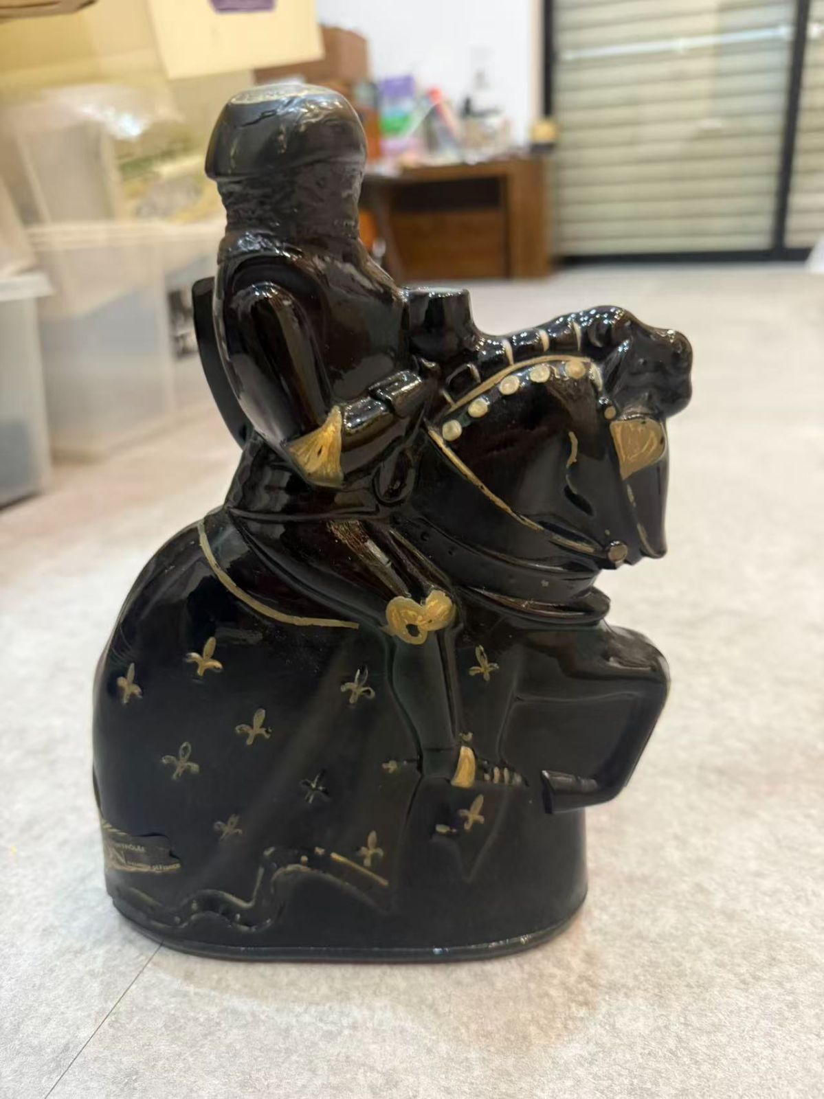 フランス アルマニャック 騎士 陶器ボトル 置物 Armagnac Tagnon