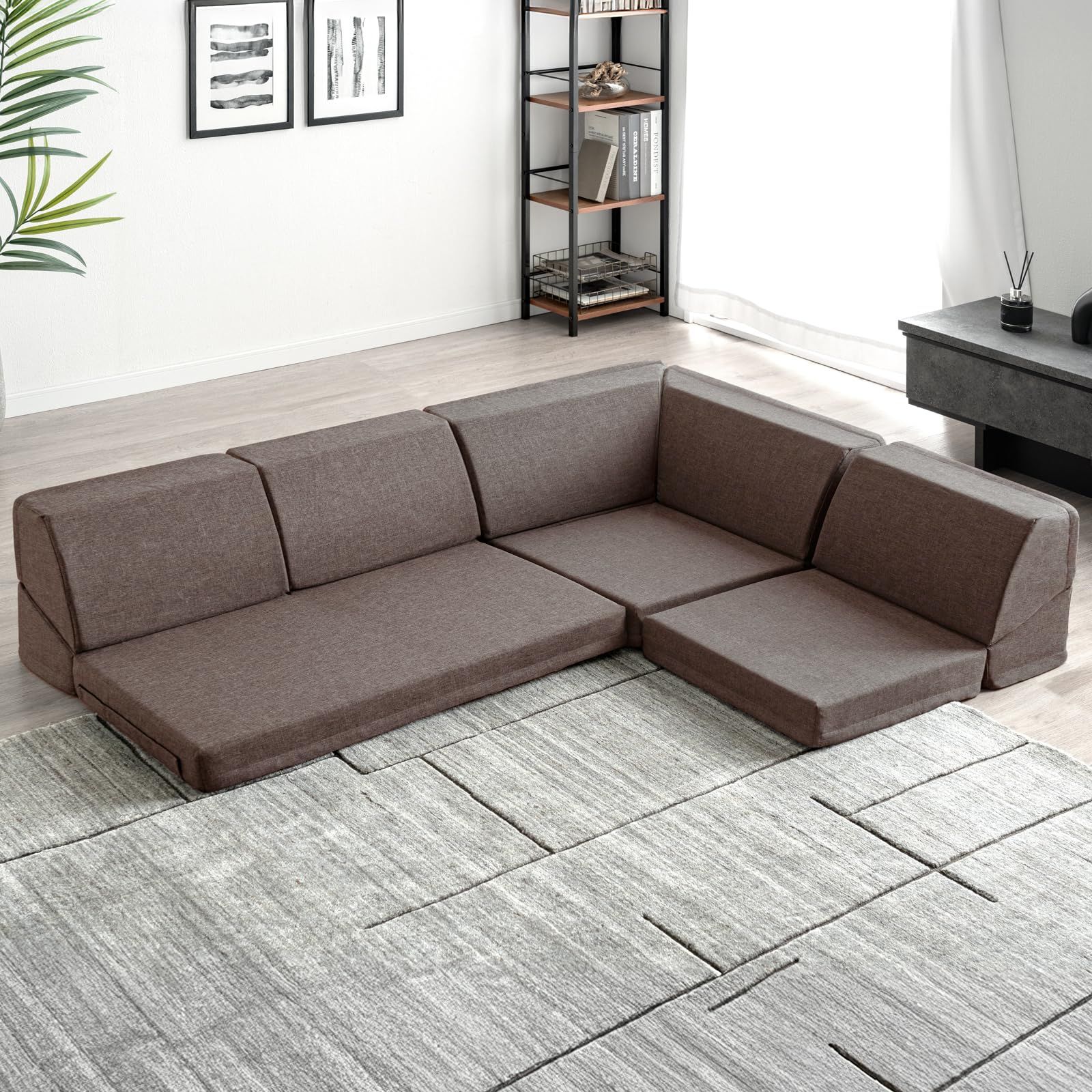 タンスのゲン ソファー RENEW 洗える カバーリング 3点 3人掛け ロー