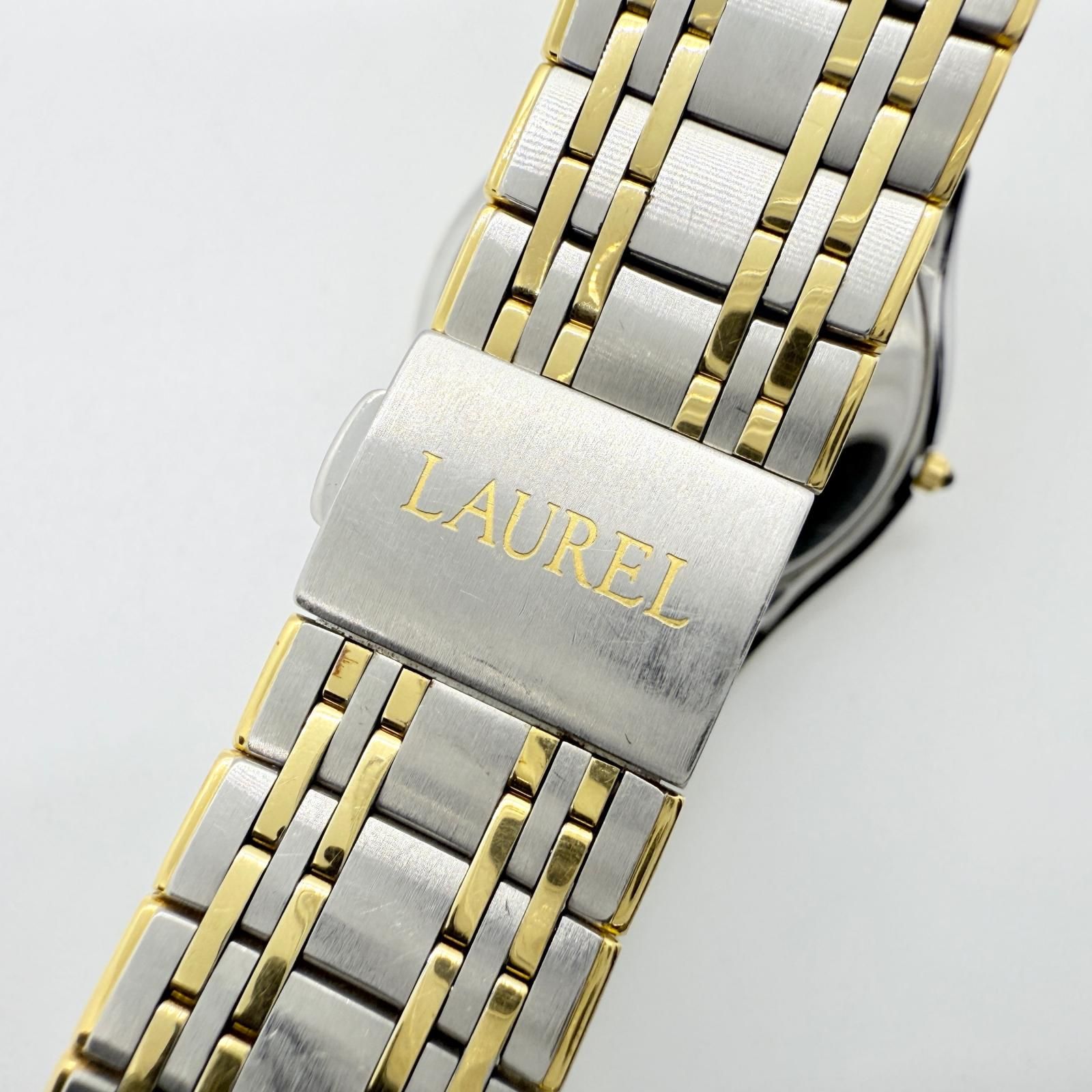 SEIKO セイコー ローレル 2F50-0310 ゴールド QZ ユニセックス 腕時計