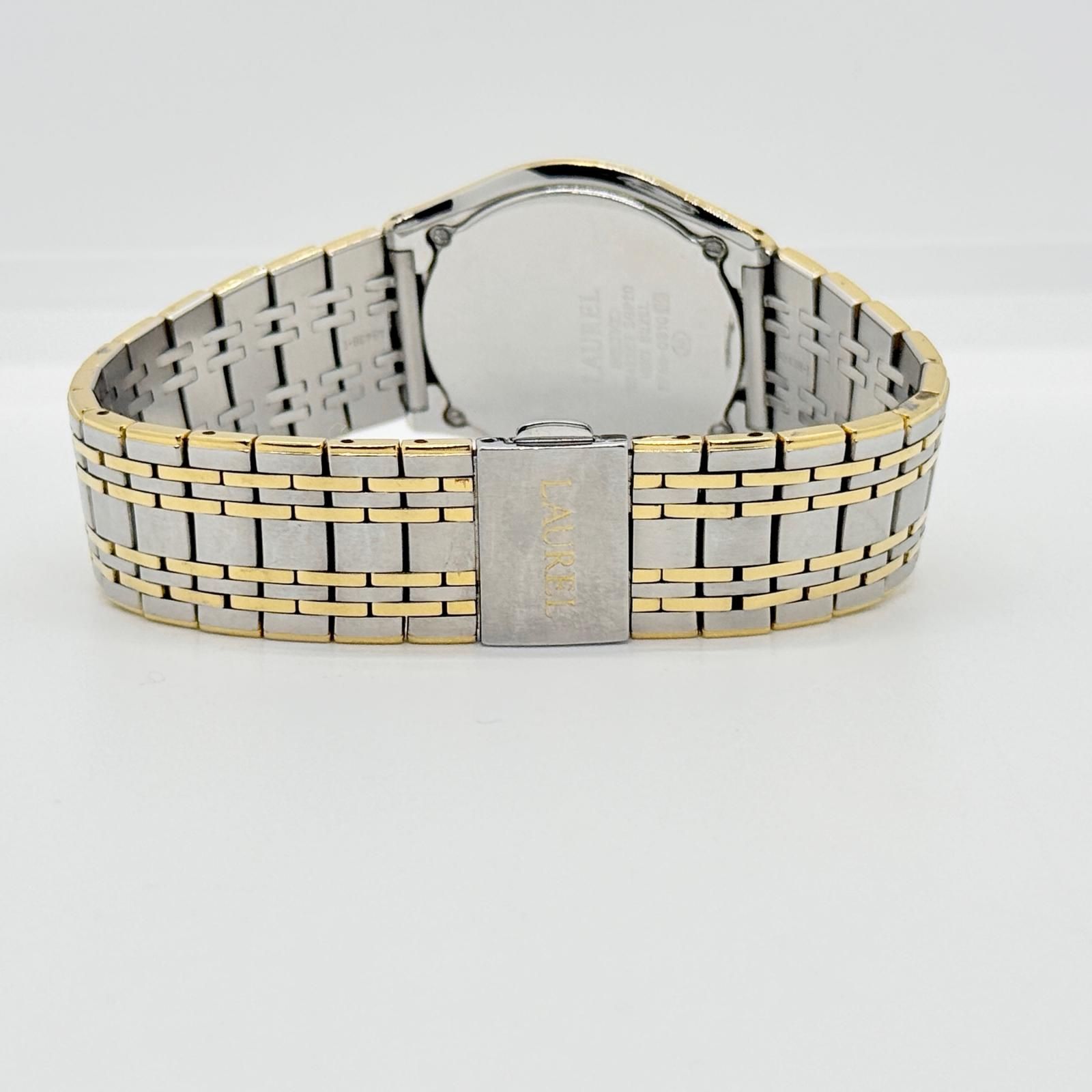 SEIKO セイコー ローレル 2F50-0310 ゴールド QZ ユニセックス 腕時計