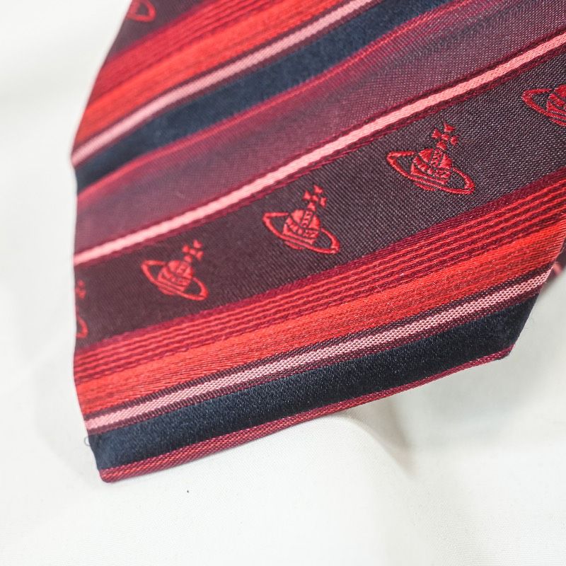 Vivienne Westwood ヴィヴィアンウエストウッド ネクタイ オーブ柄 総