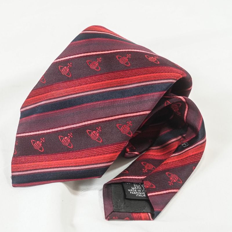 Vivienne Westwood ヴィヴィアンウエストウッド ネクタイ オーブ柄 総