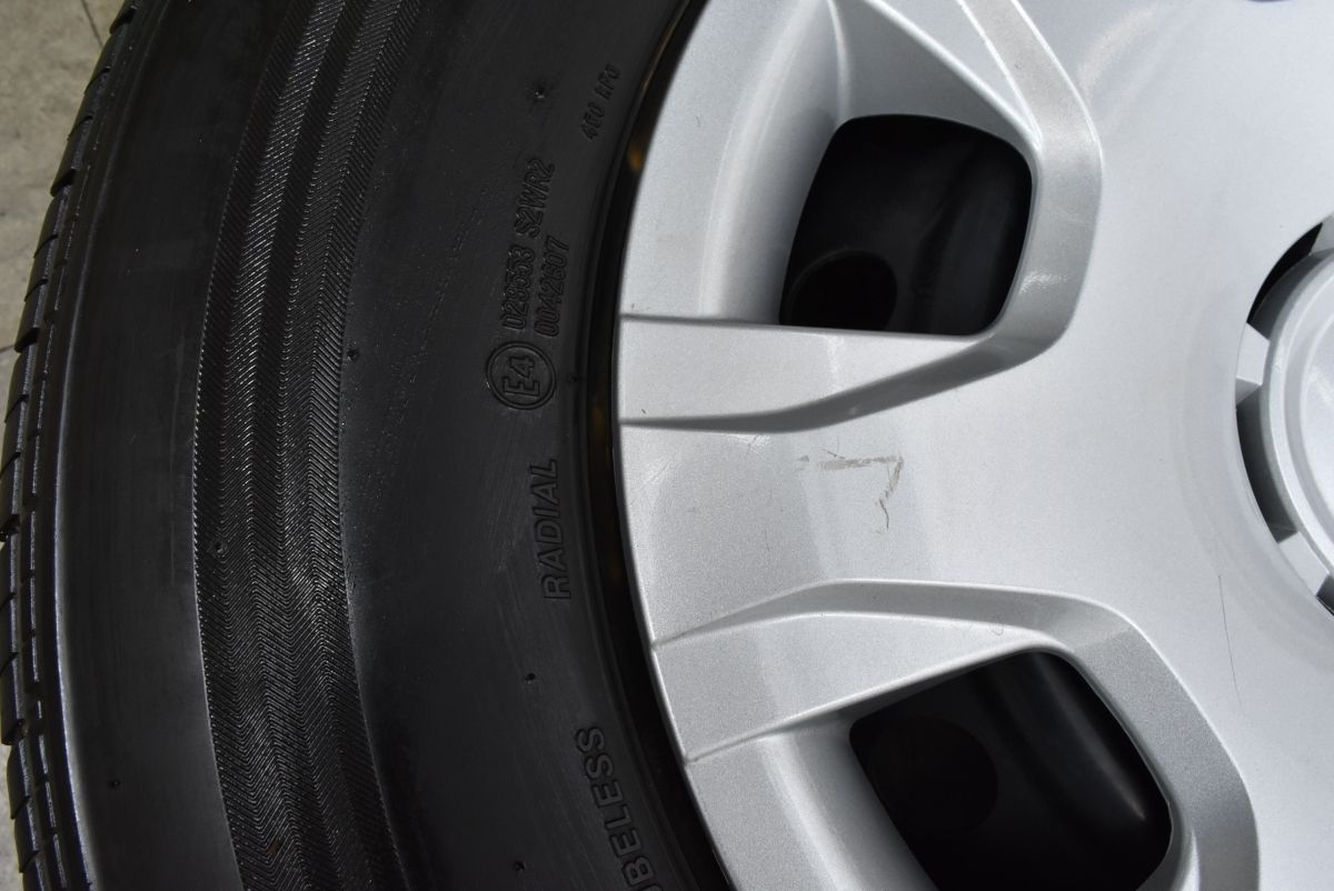 良好品】トヨタ 200 ハイエース 純正 15in 6J +35 PCD139.7