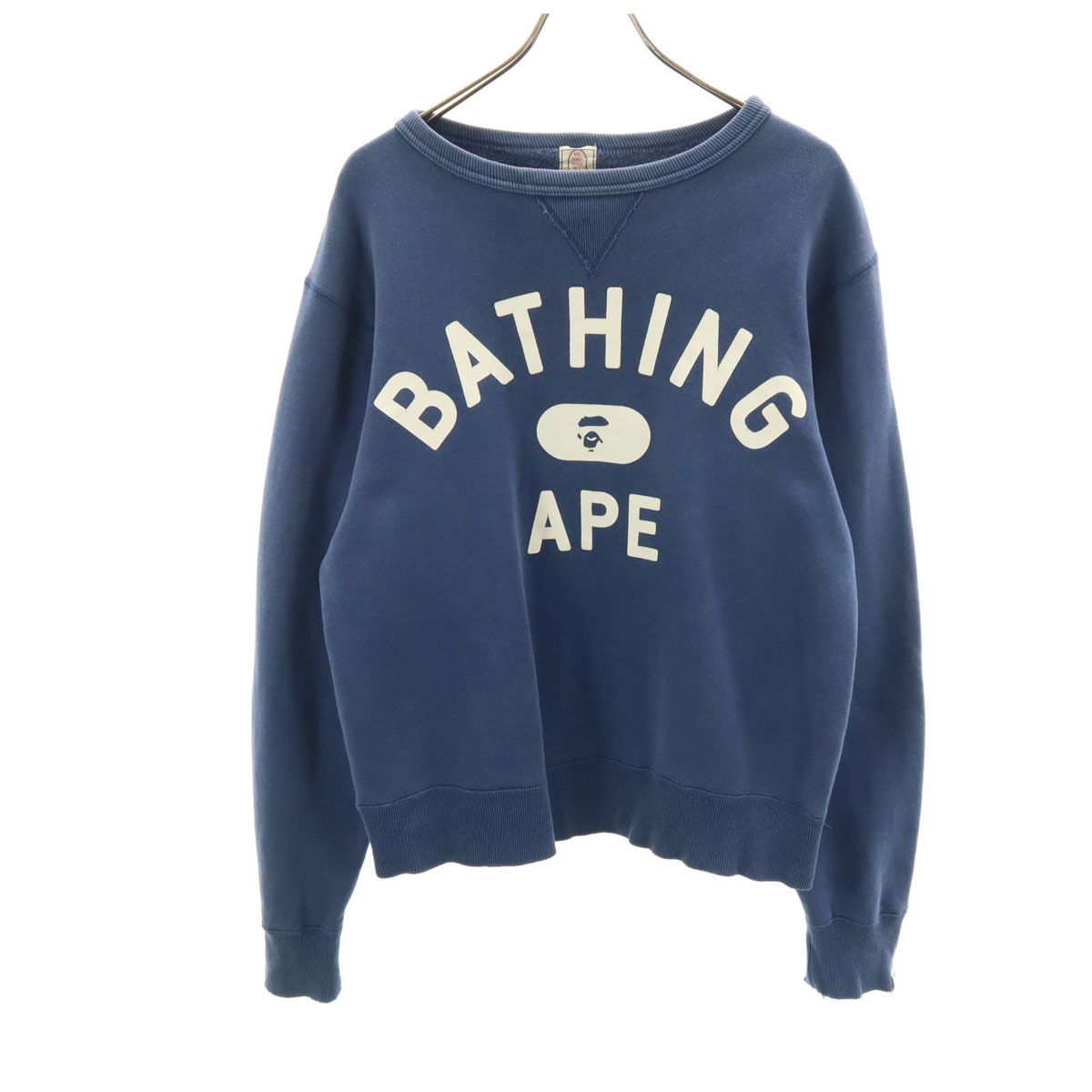 A Bathing Ape クルーネック トレーナー ブラック A Bathing Ape 赤 