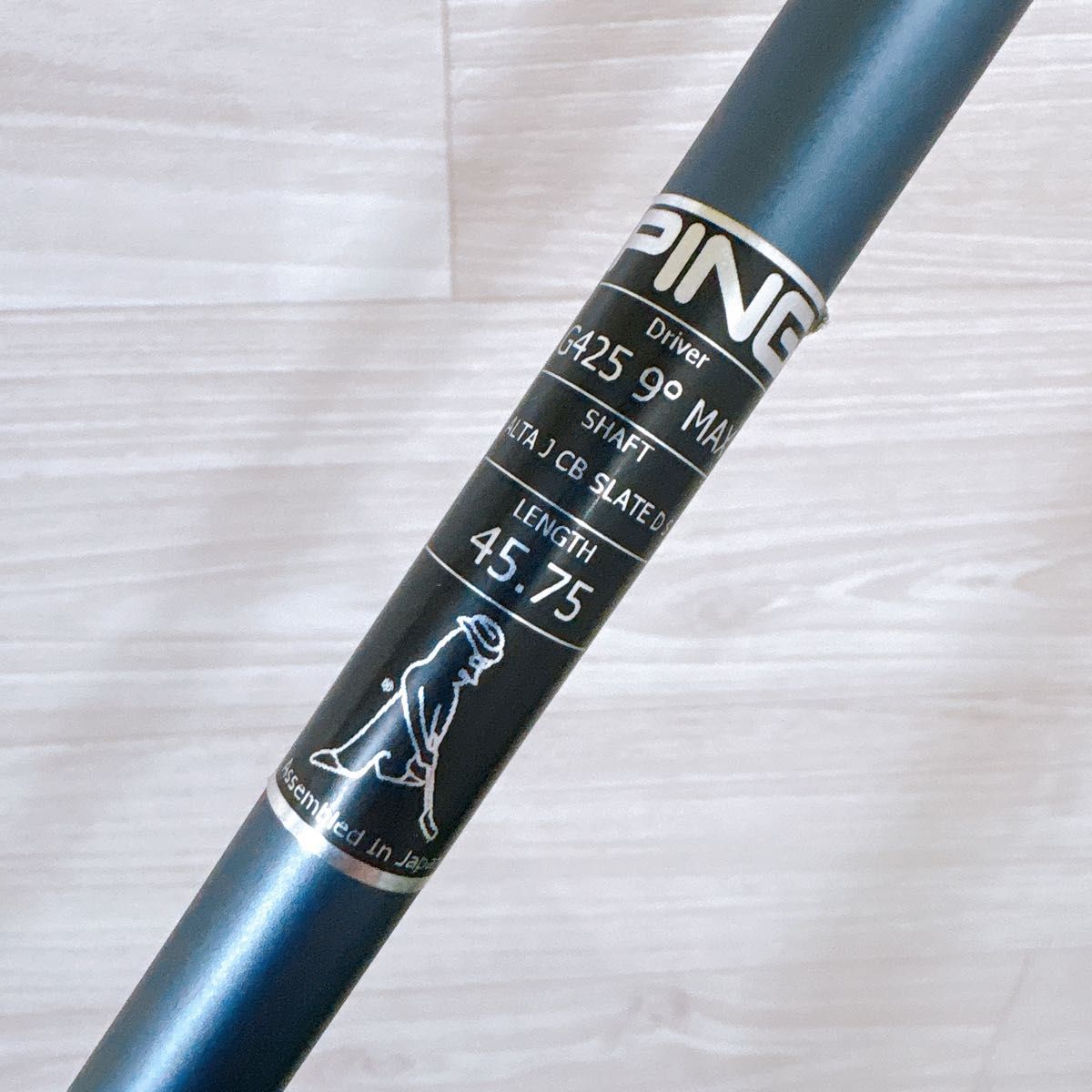 PING ALTA J CB SLATE D ピン シャフト ドライバー用 1w用 フレックスS