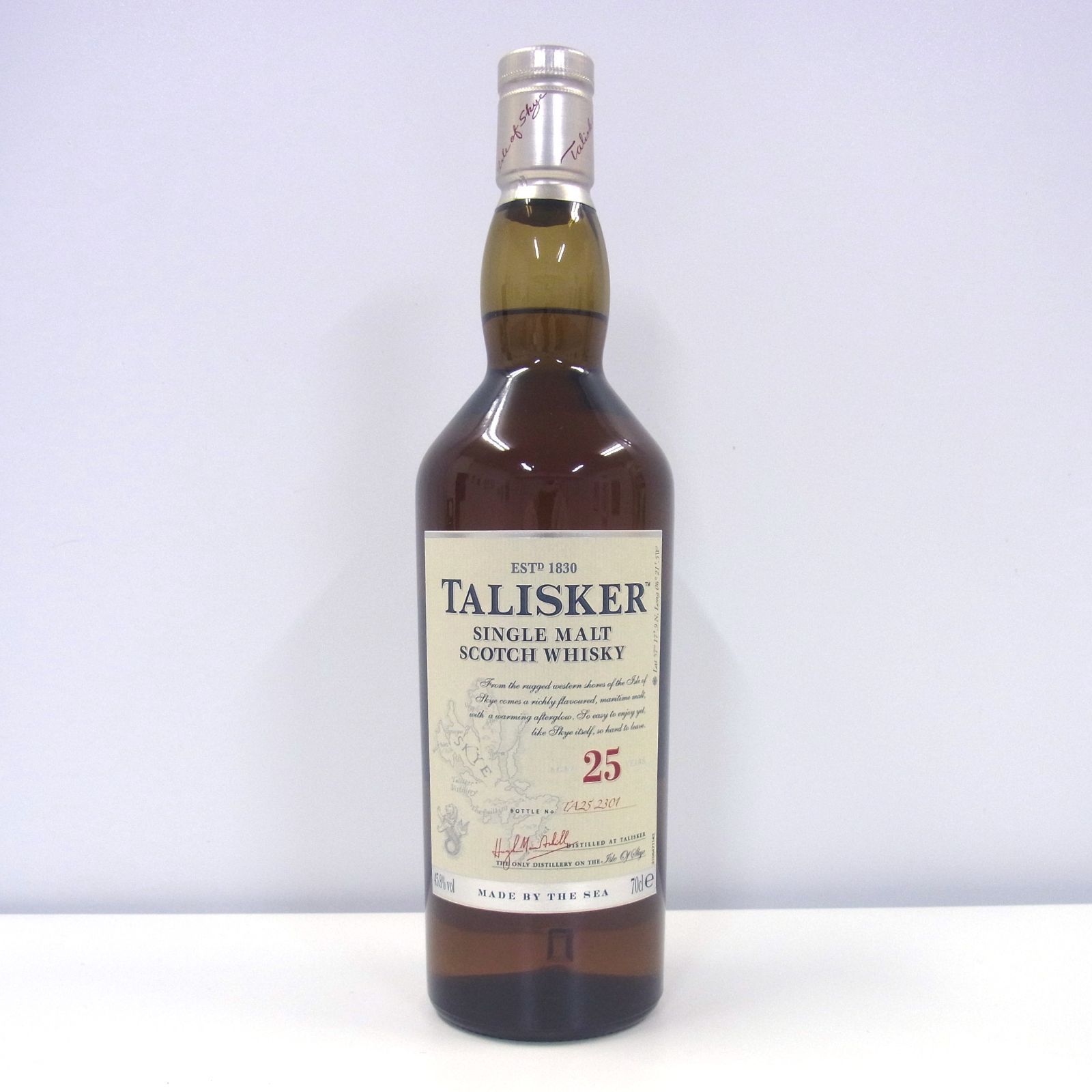 タリスカー 25年 未使用箱付 700ml 45.8% - メルカリ
