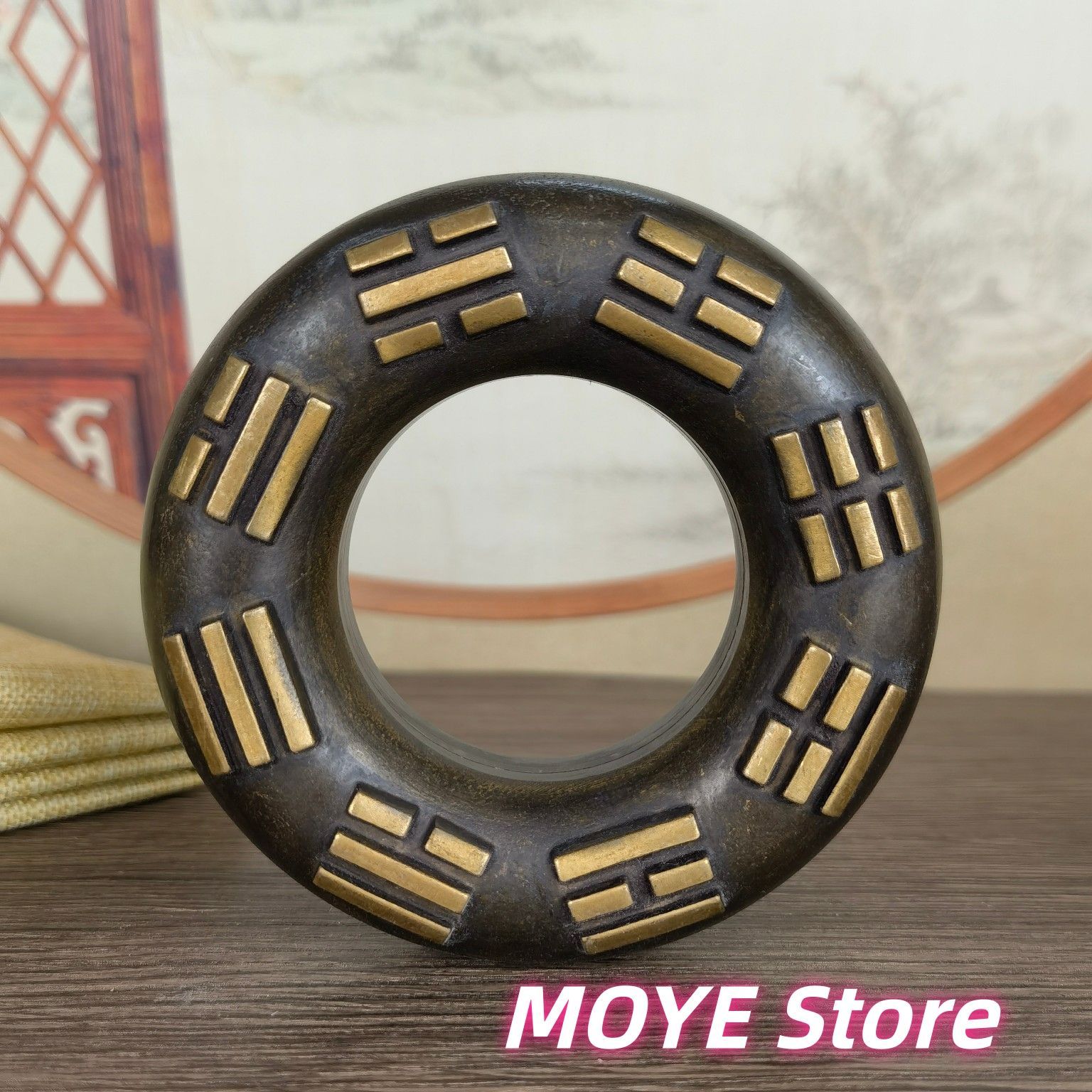 古銅 蟹 茶 件 心 茶道 茶 玩 中式 家庭 金属 装飾 工芸 品 件zw0304