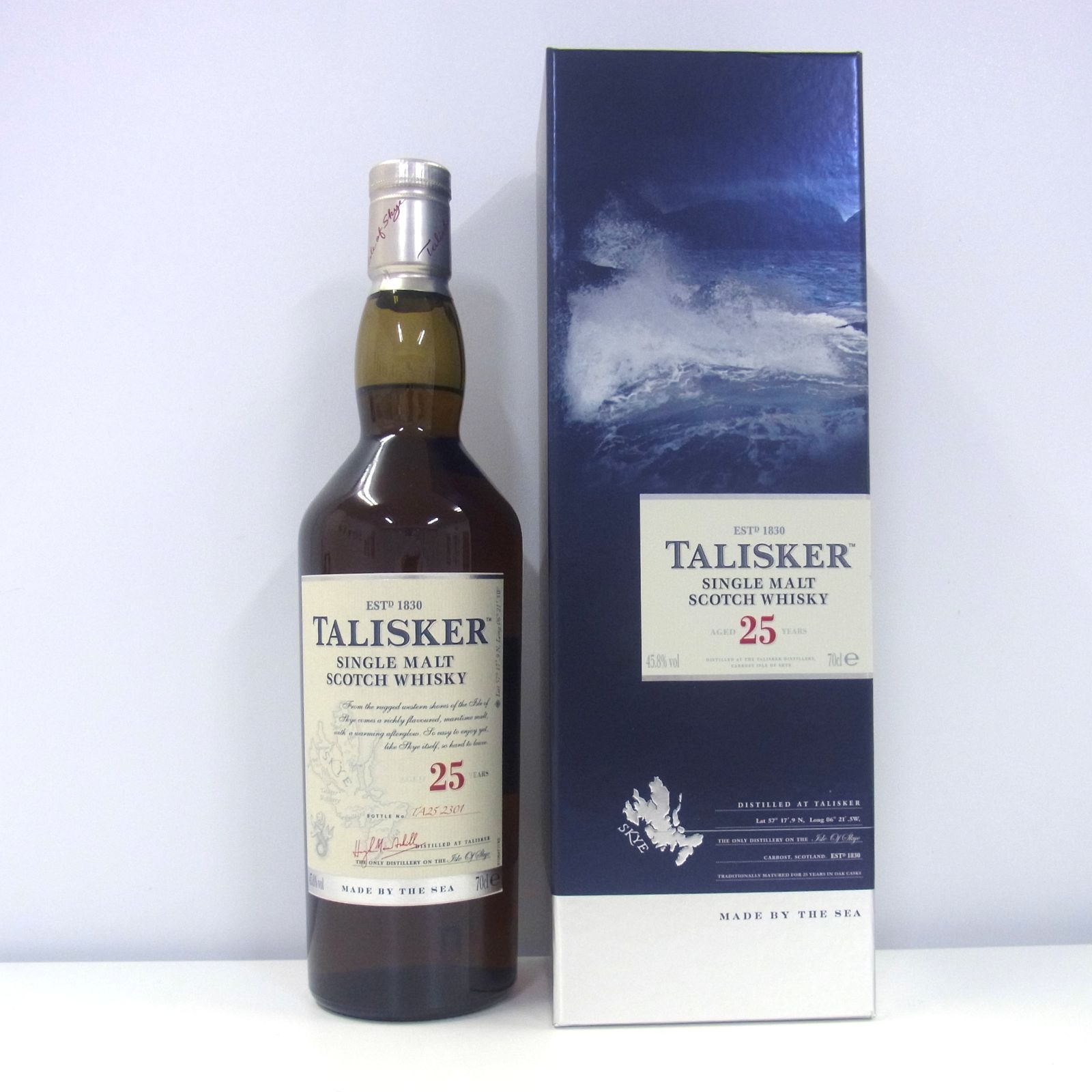 タリスカー 25年 未使用箱付 700ml 45.8% - メルカリ