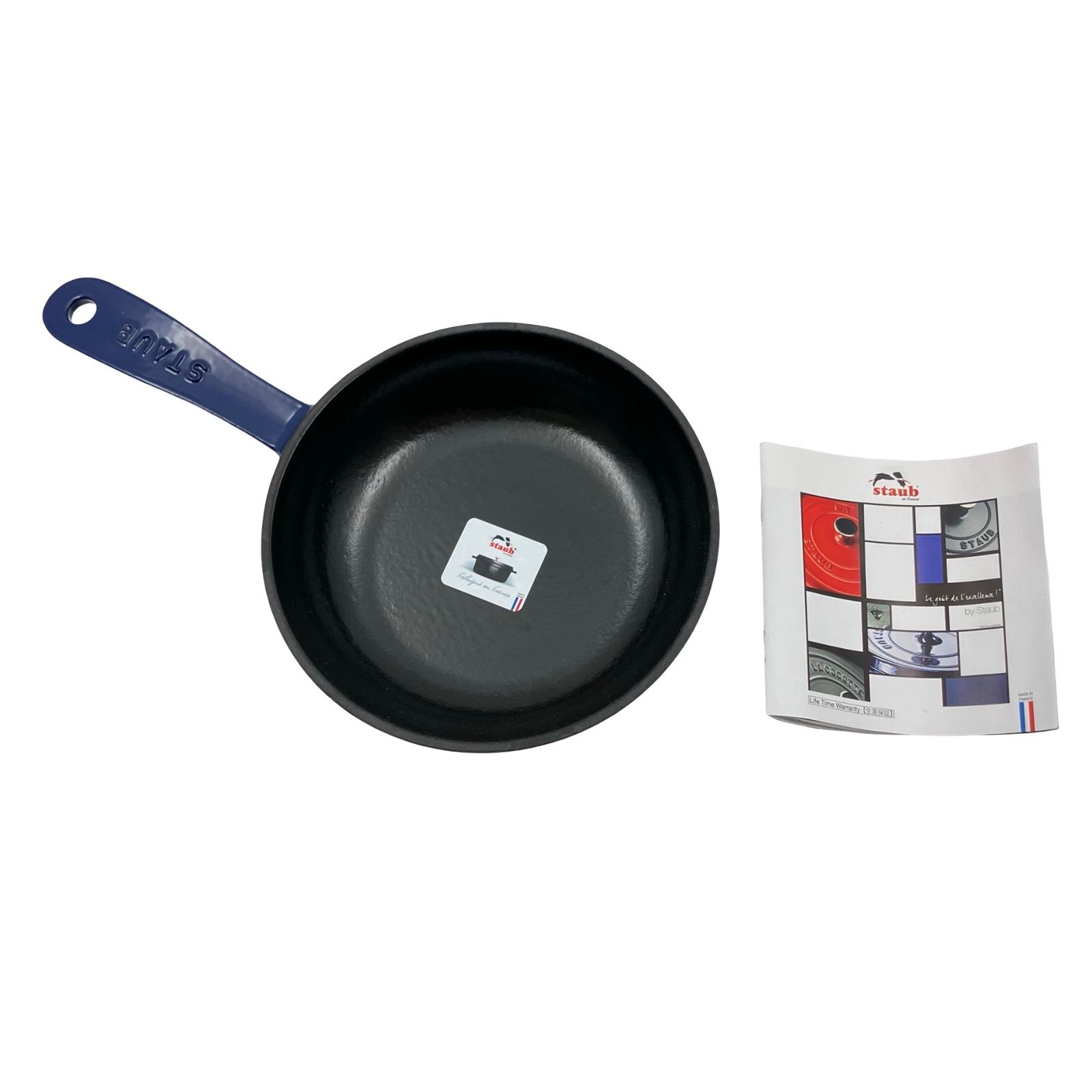 Staub ストウブ スキレット ロイヤルブルー 16cm フライパン【C464 